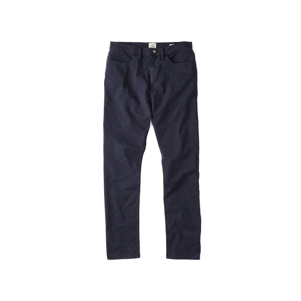 Flint & Tinder 365 5-Pocket Pant Dark Navy‎ Tapered Fit Size 31x30